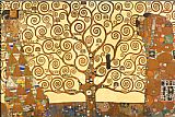 Gustav Klimt Famous Paintings - The Tree of Life 1909